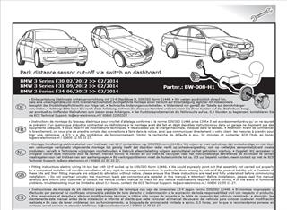 BMW 3-Serisi F30 2012-2014 Römork Tesisatı 13P