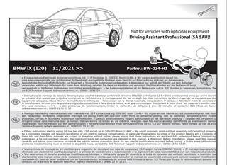 BMW İX Römork Tesisatı 13P 2021- I20