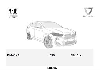 BMW X2 F39 2018-2023 Römork Tesisatı 13P
