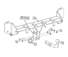 Bmw x4 Çeki Demiri G02 2018- 