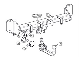Bmw x4 Sökülebilir Çeki Demiri G02 2018-