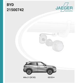 BYD Atto 2 2025- Römork Tesisatı 13P