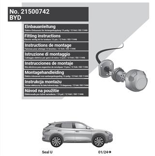 BYD Seal U 2024- Römork Tesisatı 13P