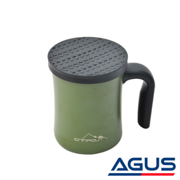 Campout Çift Katmanlı Termos Kupa 350 ML Yeşil