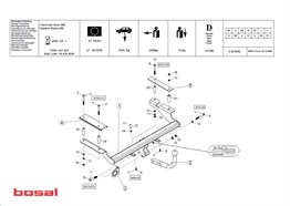 Chevrolet Aveo Çeki Demiri  2004-2011 Hatchback