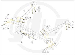 Citroen Berlingo III Çeki Demiri Uzun Şase 2019- Panelvan