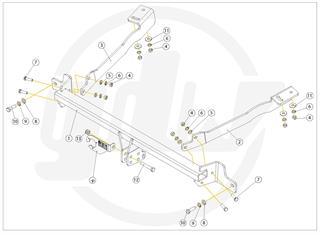 FIAT Doblo Çeki Demiri Uzun Şase 2023-