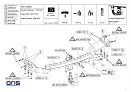 Citroen C-Crosser Sökülebilir Çeki Demiri