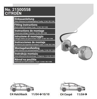 CITROEN C4 2004-2011 Römork Tesisatı 13P