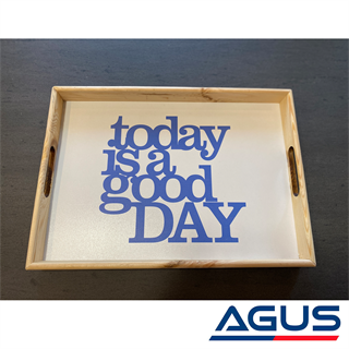 Çok Amaçlı Ahşap Servis Tepsisi 34x23cm