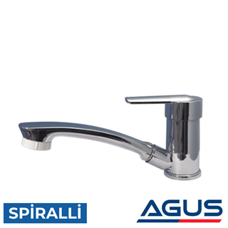 Comet Parma Sıcak&Soğuk Spiralli Karavan Musluğu - Micro Switch