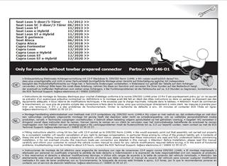 CUPRA Ateca 2023-2024 Römork Tesisatı 13P