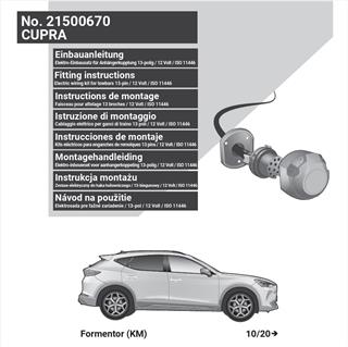 CUPRA Formentor 2024- Römork Tesisatı 13P