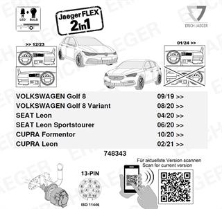 CUPRA Formentor 2024- Römork Tesisatı 13P