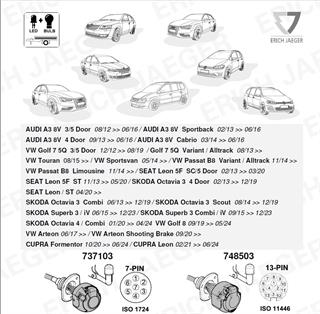CUPRA Formentor Römork Tesisatı 13P