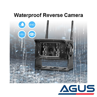 Dahili Ekranlı Wireless Karavan Geri Görüş Kamerası 1080P - Premium