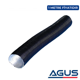 Dizel Isıtıcı (Webasto) 75mm Alüminyum Hava Hortumu 1 Metre