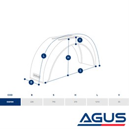 Plastik Römork Çamurluk 220 mm Genişlik
