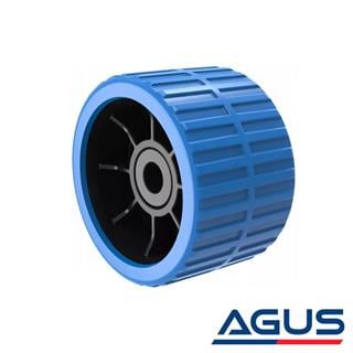 Domar Poliüretan Tekne Yan Makara Takozu Mavi