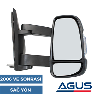 Ducato/Boxer/Jumper Komple Yan Ayna Sağ 2006 Sonrası
