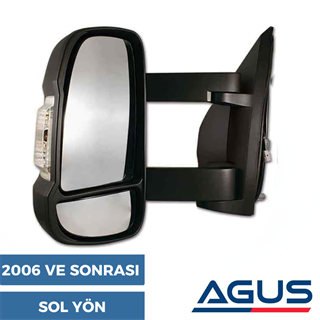 Ducato/Boxer/Jumper Komple Yan Ayna Sol 2006 Sonrası
