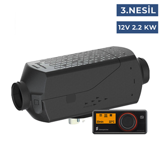 Eberspacher S3 D2L Airtronic Dizel Isıtıcı 12V 2.2 Kw 3.Nesil