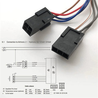 Eberspacher S2 D2L Airtronic Dizel Isıtıcı 24V 2.2 Kw 