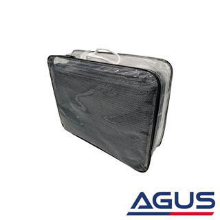 Ekstra Kalın Nefes Alabilen Zemin Halısı 250x400 cm 3,2 Kg Mavi/Gri