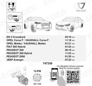 FIAT 600 Römork Tesisatı 13P