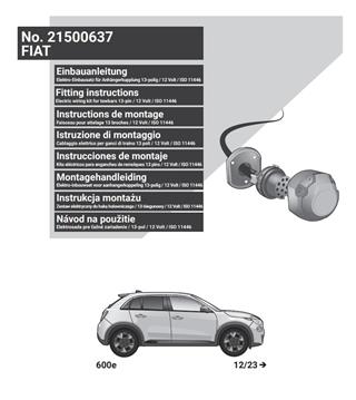 FIAT 600 Römork Tesisatı 13P