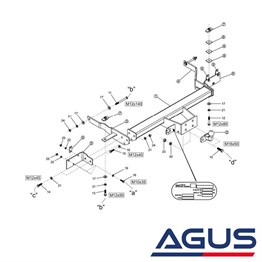 CITROEN Jumper Pick-Up Kasalı Kamyonet Çeki Demiri 2006-