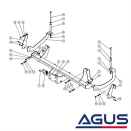 FIAT Pratico Pick-Up Kamyonet Çeki Demiri