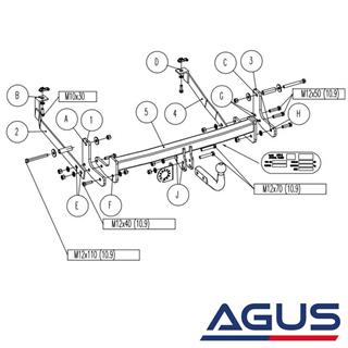 TOYOTA Proace Verso/Cargo Çeki Demiri 2022-
