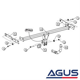 FORD Fiesta Çeki Demiri 2017-