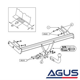 FORD Focus I Çeki Demiri 1998-2006 Hatchback