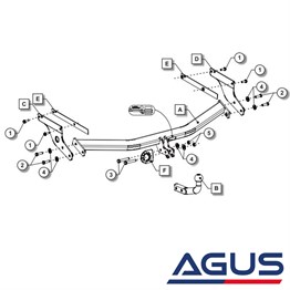 FORD Focus II Çeki Demiri 2005-2013 Stationwagon