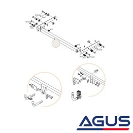 FORD Focus III Çeki Demiri 2012-2018 Sedan