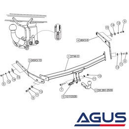 FORD Focus III Çeki Demiri 2012-2018 Stationwagon