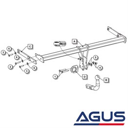 FORD Focus IV Çeki Demiri 2018- Hatchback
