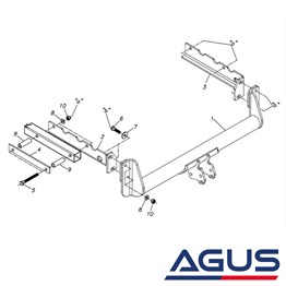 FORD Mondeo Çeki Demiri 1996-2000