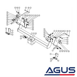 FORD Ranger Pick-Up Kamyonet Çeki Demiri 2012-2022
