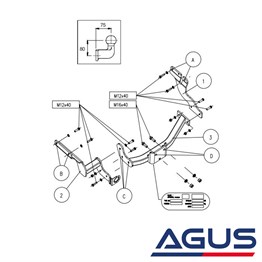 FORD Transit/Tourneo Connect Çeki Demiri 2002-2014