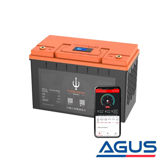 HDA Posedion Serisi Lifepo4 100Ah Smart Lityum Akü 