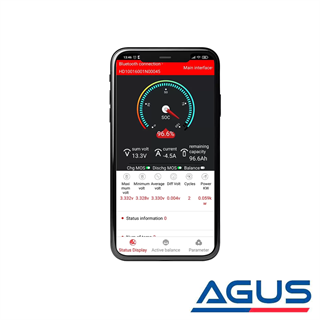 HDA Posedion Serisi Lifepo4 100Ah Smart Lityum Akü 