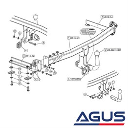 HONDA Civic Çeki Demiri 2012-2016 Hatchback