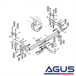 HONDA CR-V Çeki Demiri 1997-2002