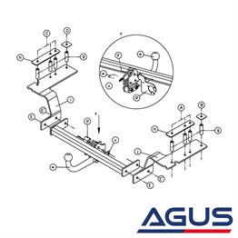 HONDA CR-V Çeki Demiri 2002-2007