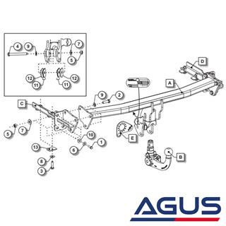 HONDA CR-V Sökülebilir Çeki Demiri 2023-