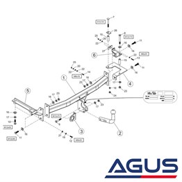 HONDA Jazz Çeki Demiri 2008-2015 T (GE/ GG)