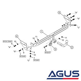 HYUNDAI Accent Çeki Demiri 2006-2012 Era